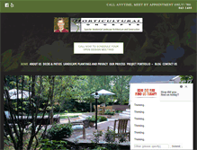 Tablet Screenshot of horticulturalconcepts.com